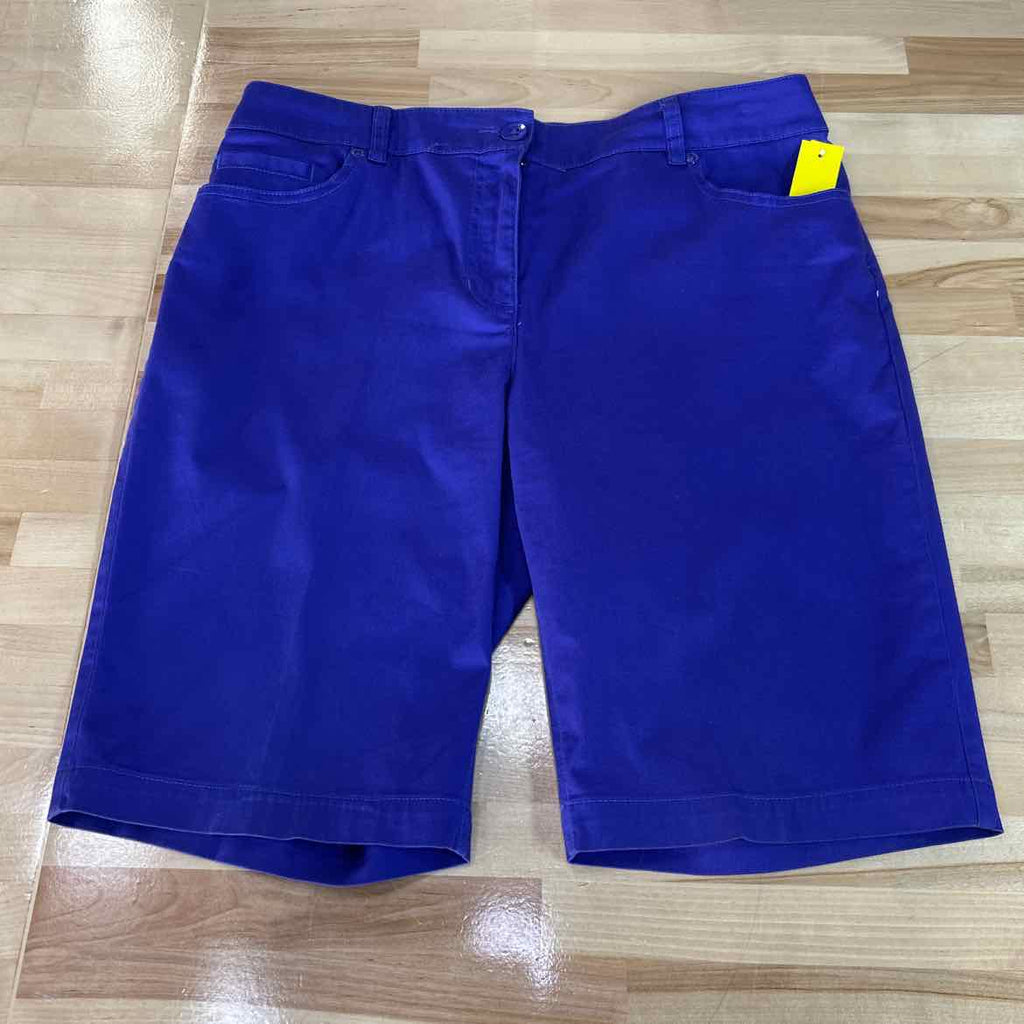 Chico's Women Size 1 Purple Preloved Shorts