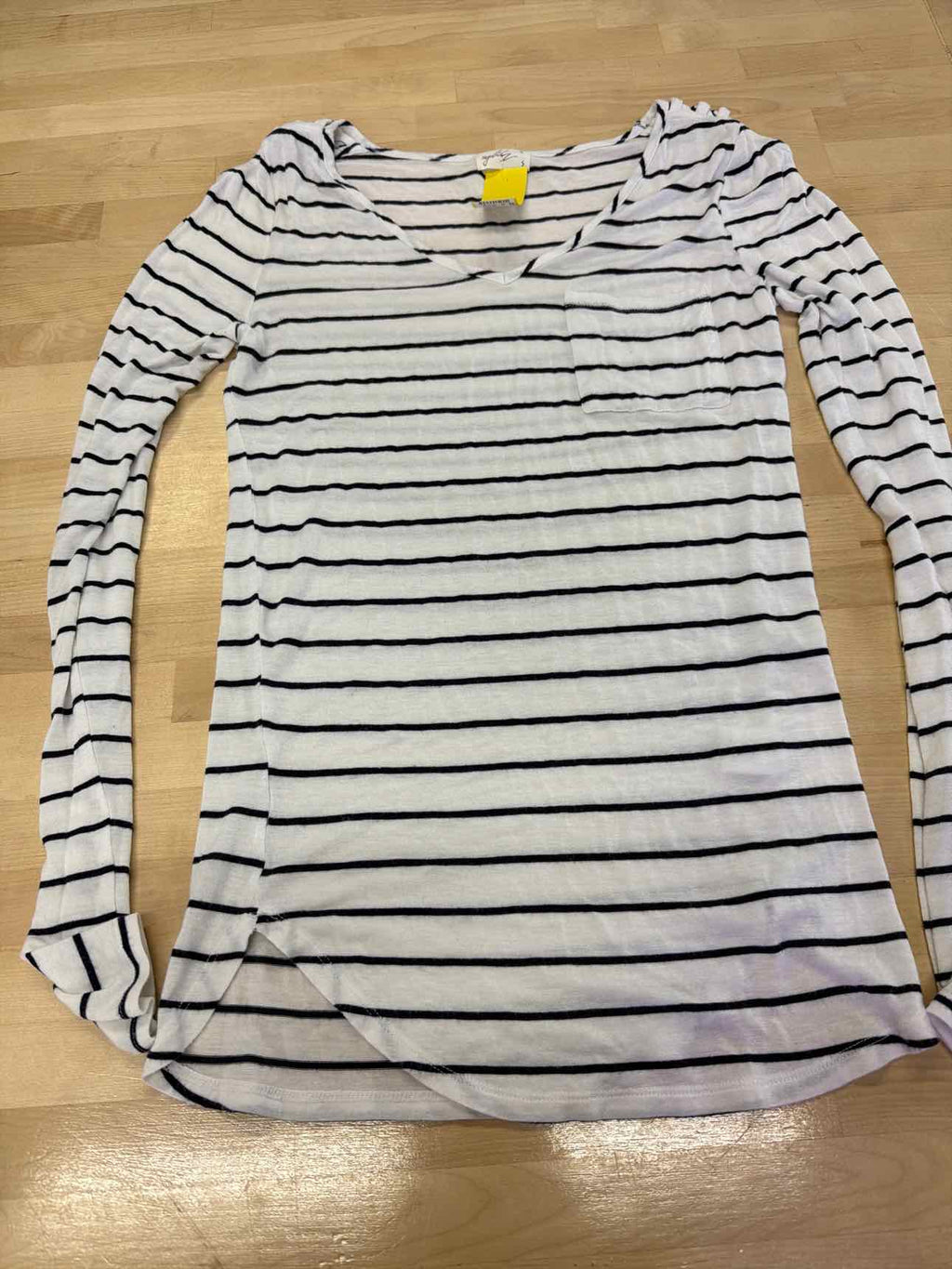 Glitz Size S White Long Sleeve