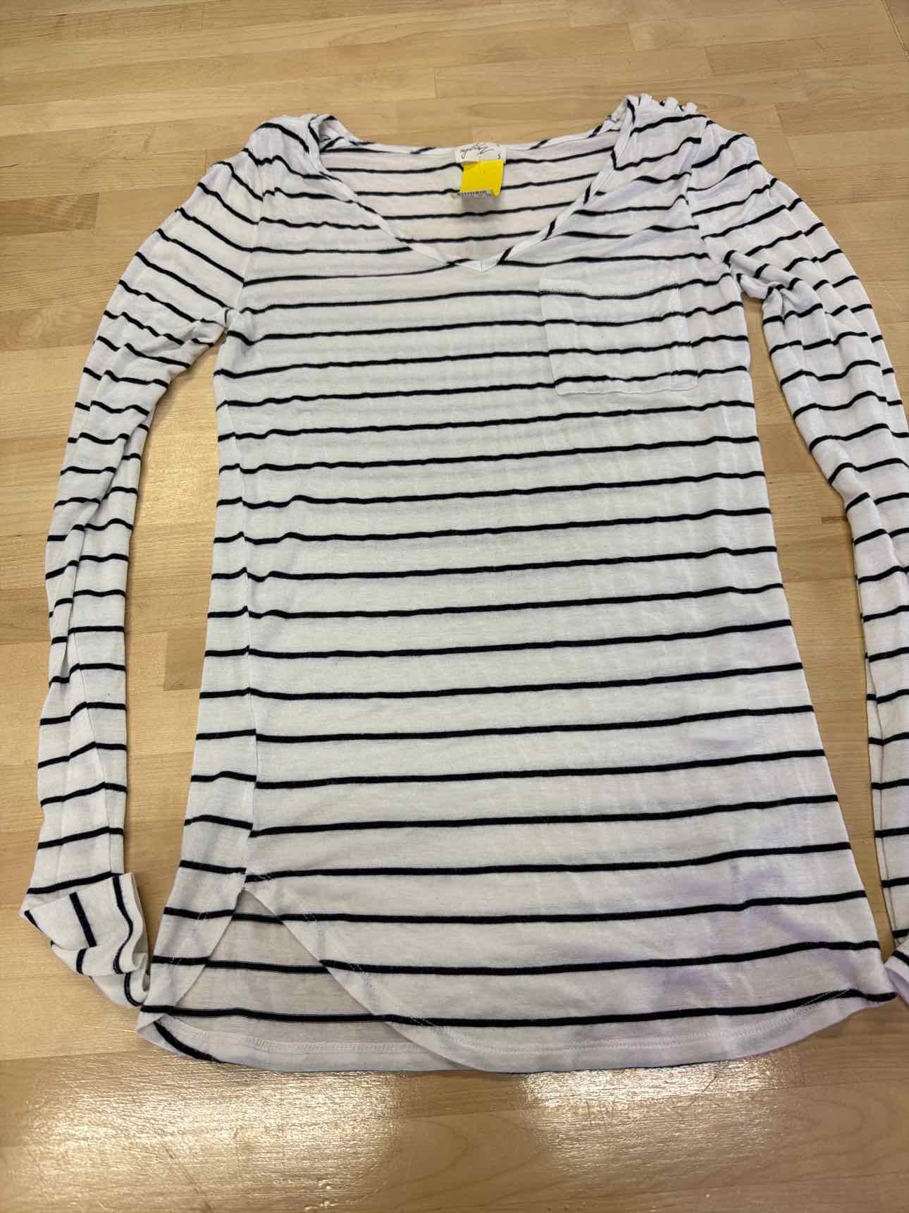 Glitz Size S White Long Sleeve