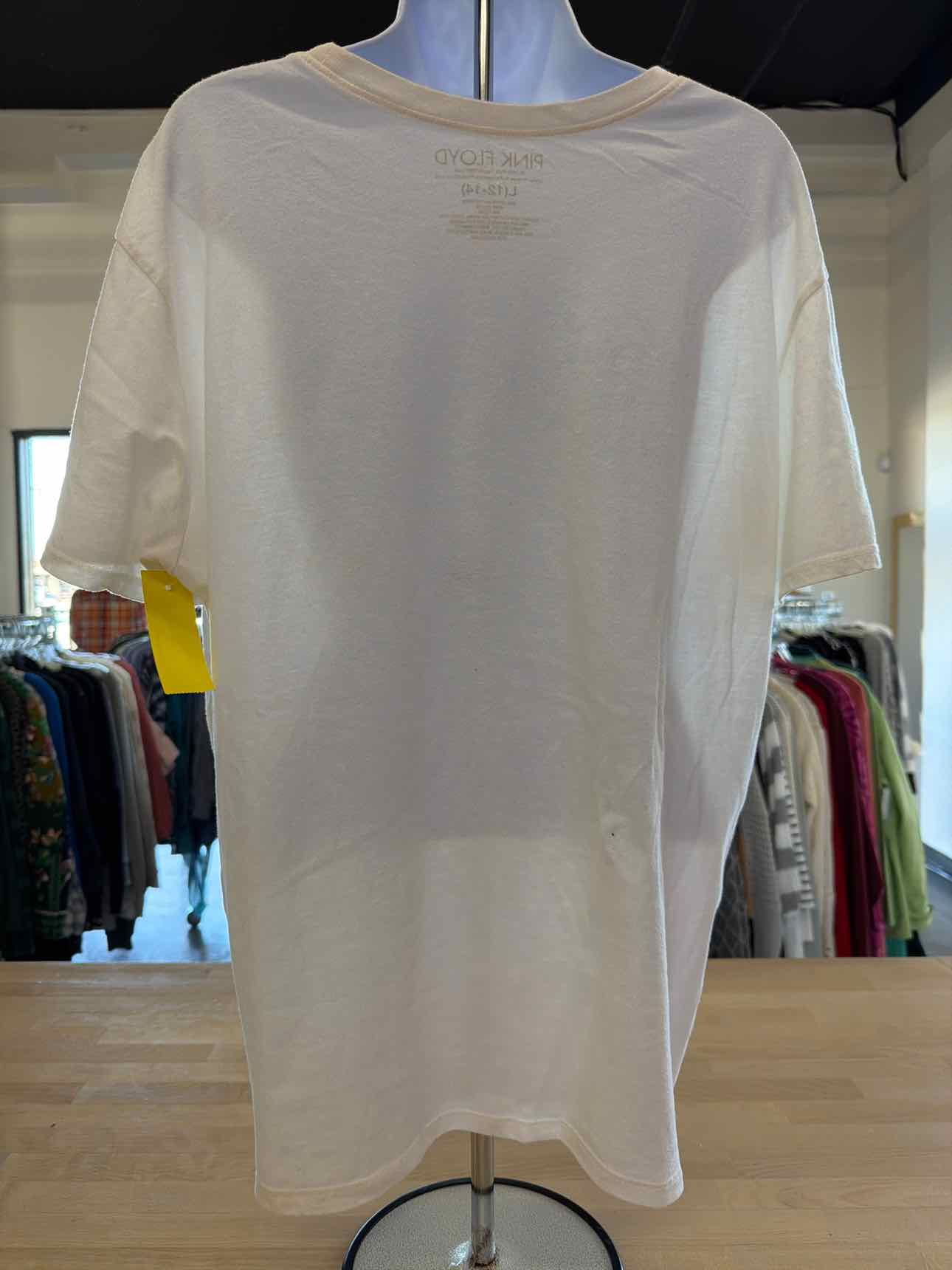 PINK FLOYD Size L White T-shirt