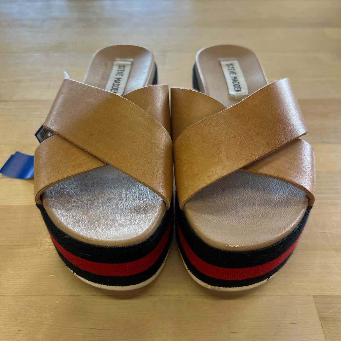 Steve Madden Size 6 Brown Preloved Sandals