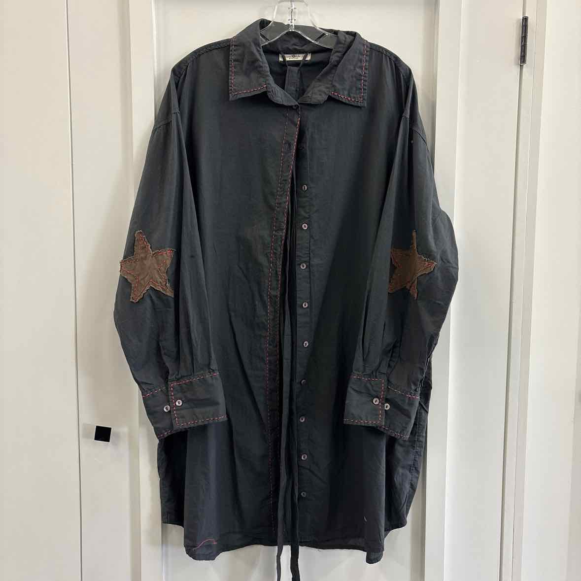 Natural Life Size XL Gray Dress