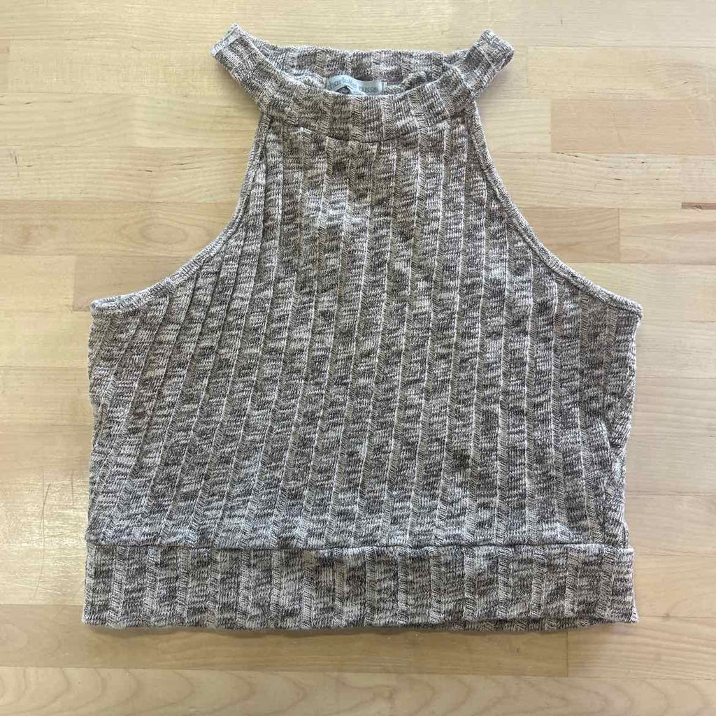Charlotte Russe Size S Beige Preloved Halter