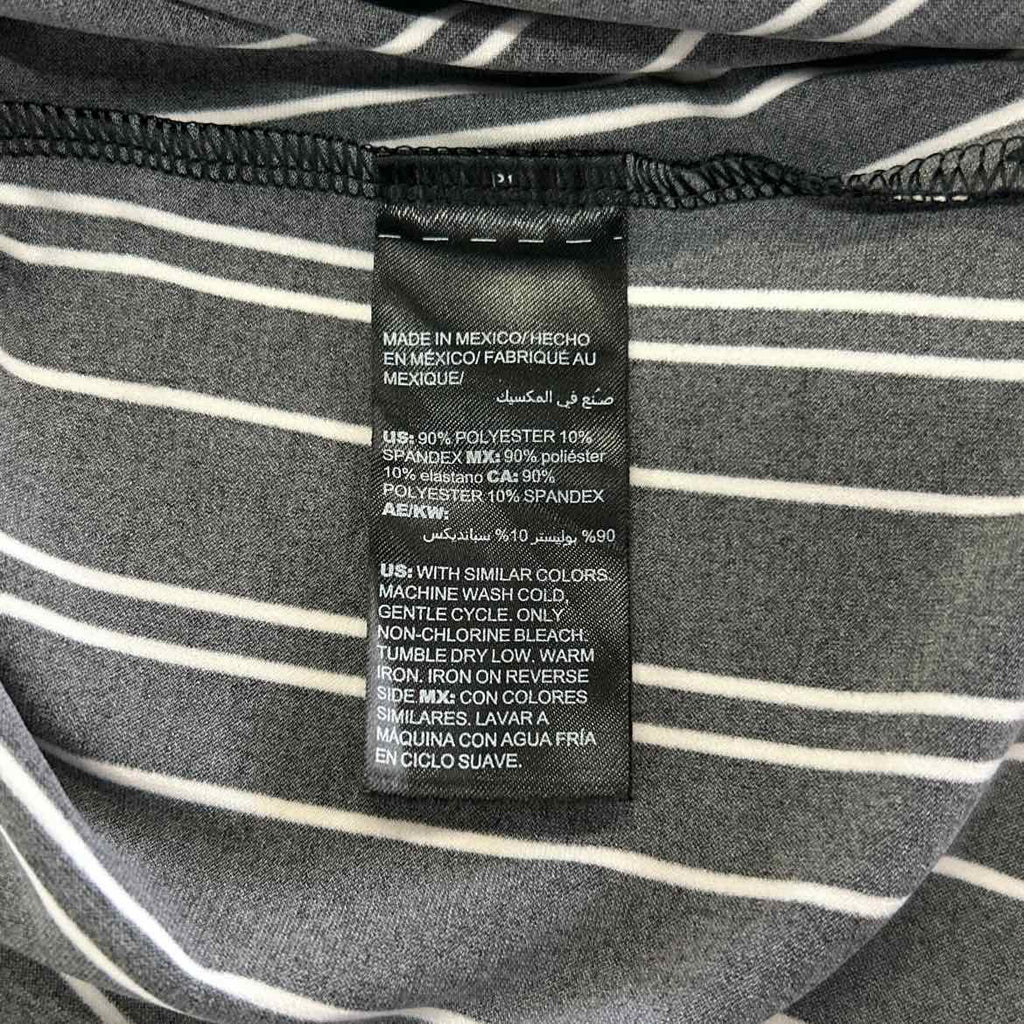 Chico's Size 0 Black Preloved Blouse LS