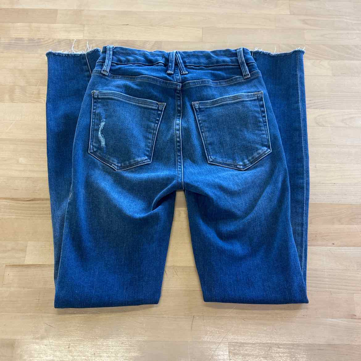 Good American Size 0 Blue Preloved Jeans