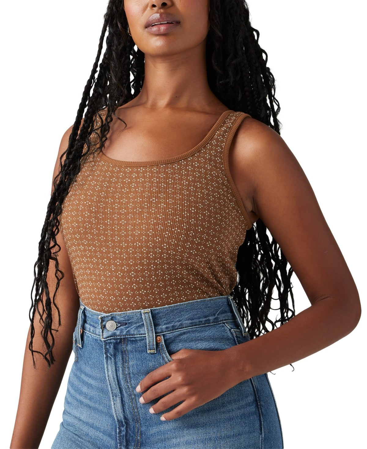 Levi's Size S Essential Ribbed Tank Top