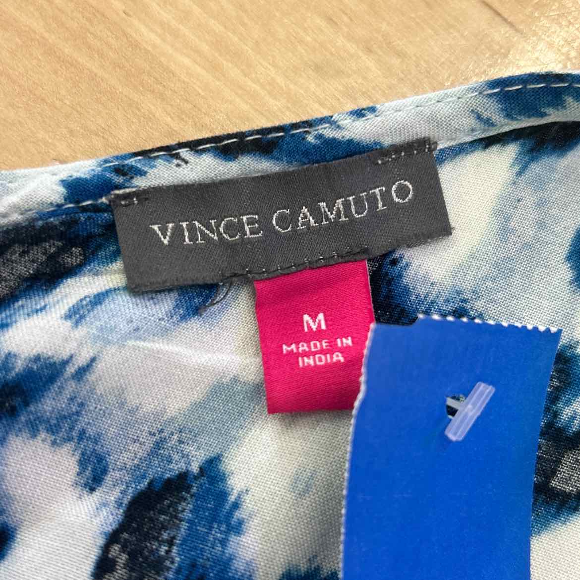 Vince Camuto Size M Blue/White Preloved Jumper