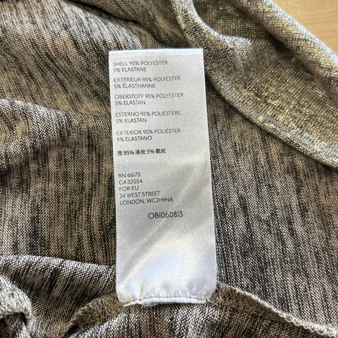 Anthropologie Size M Gold Preloved Blouse SS