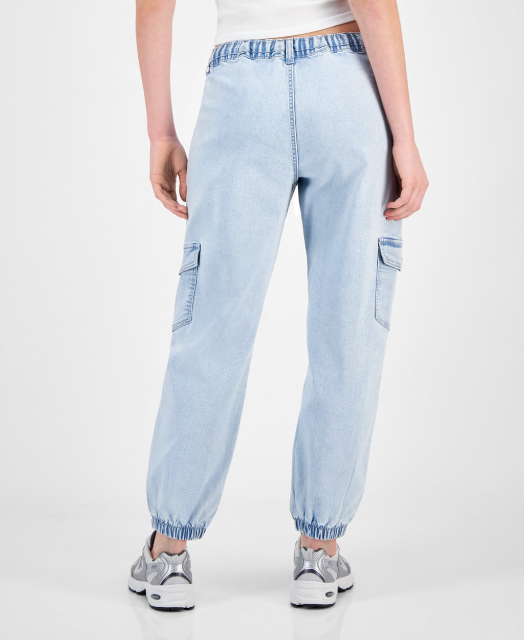 Celebrity pink Size XS Denim Cargo Joggers - Light