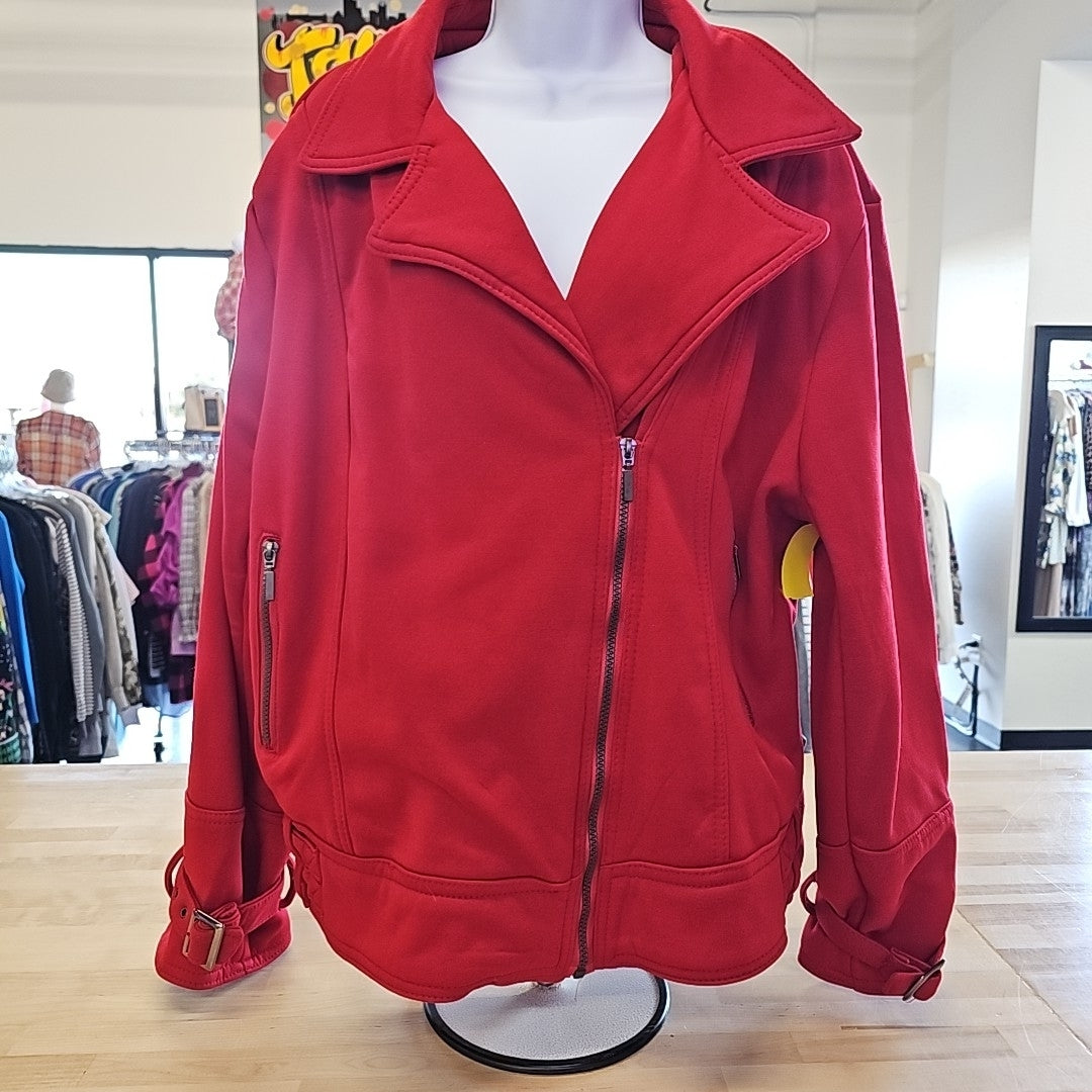 Yoki Size 3X Red Jacket