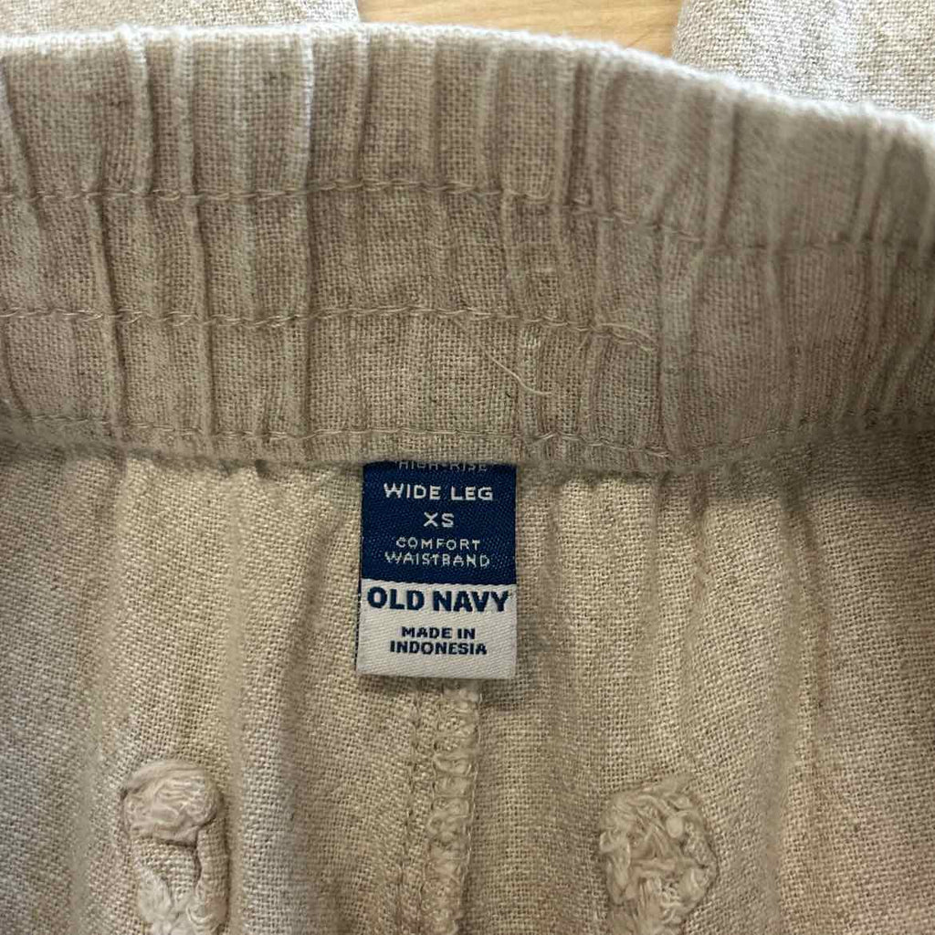 Old Navy Size XS Tan Preloved Pants