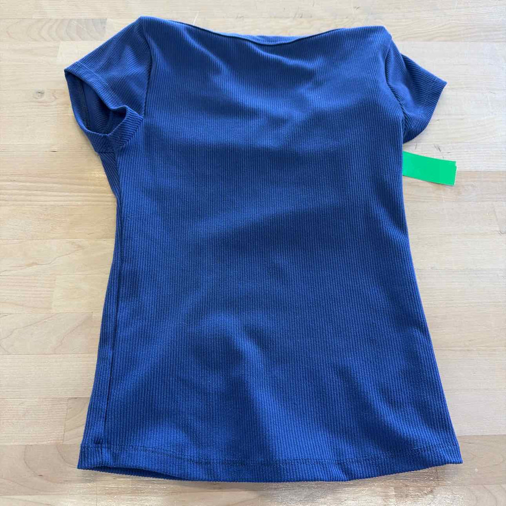 Live in the Moment Size XS Blue Preloved T-Shirt SS