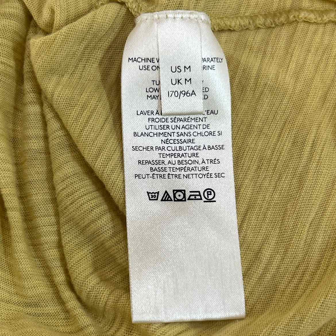 we the free Size M Yellow Preloved Longsleeve