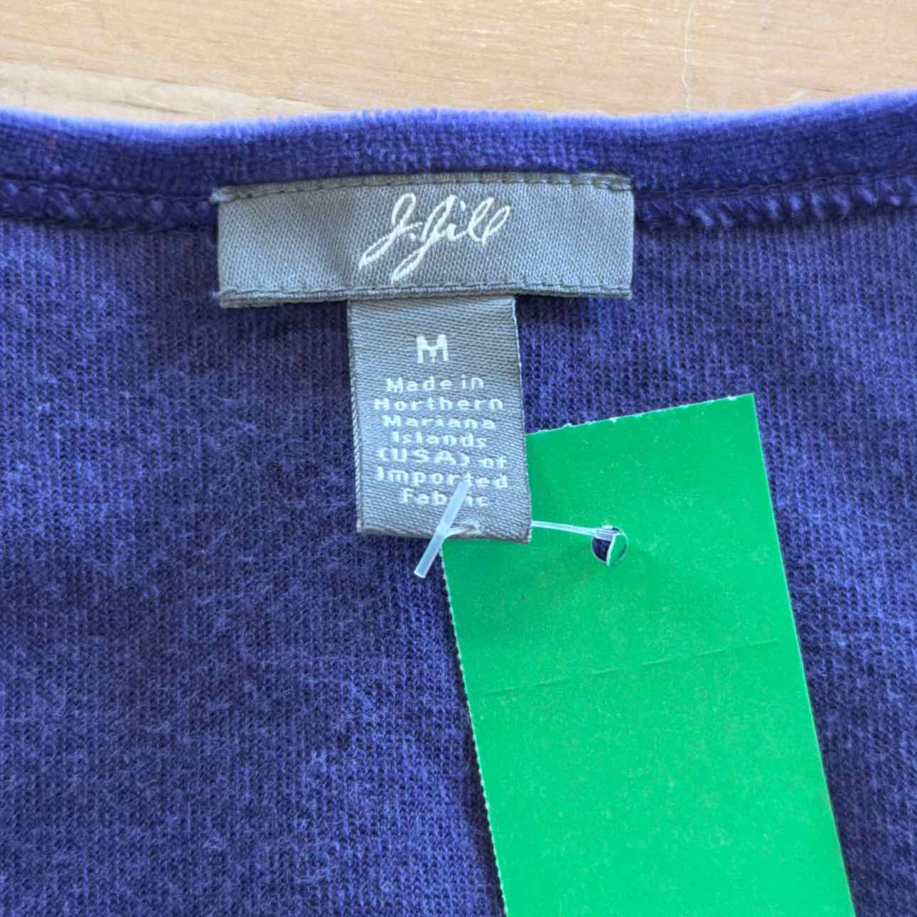 J.Jill Size M Purple Preloved Sleeveless
