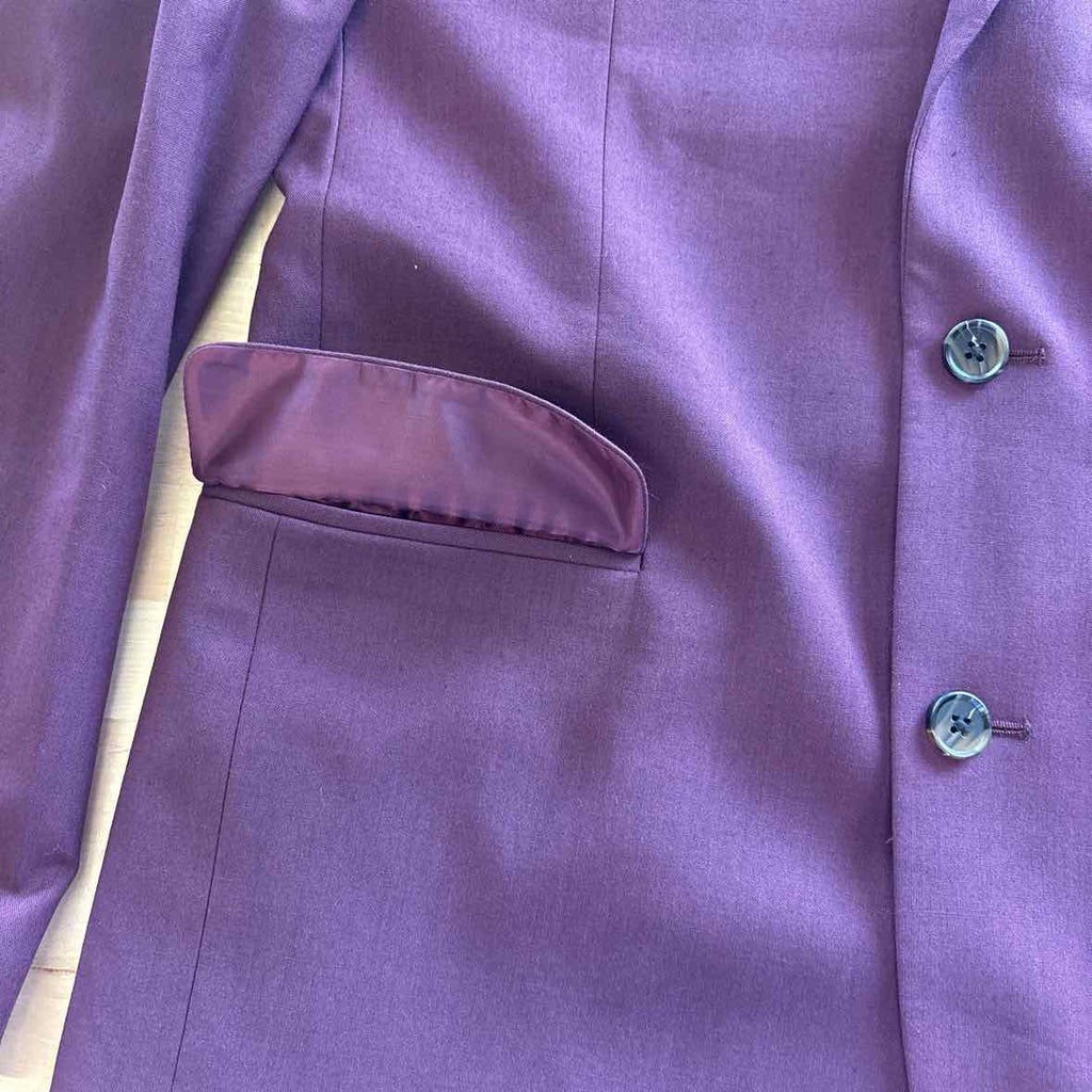 Asos Size 38 Purple Preloved MENS Blazer