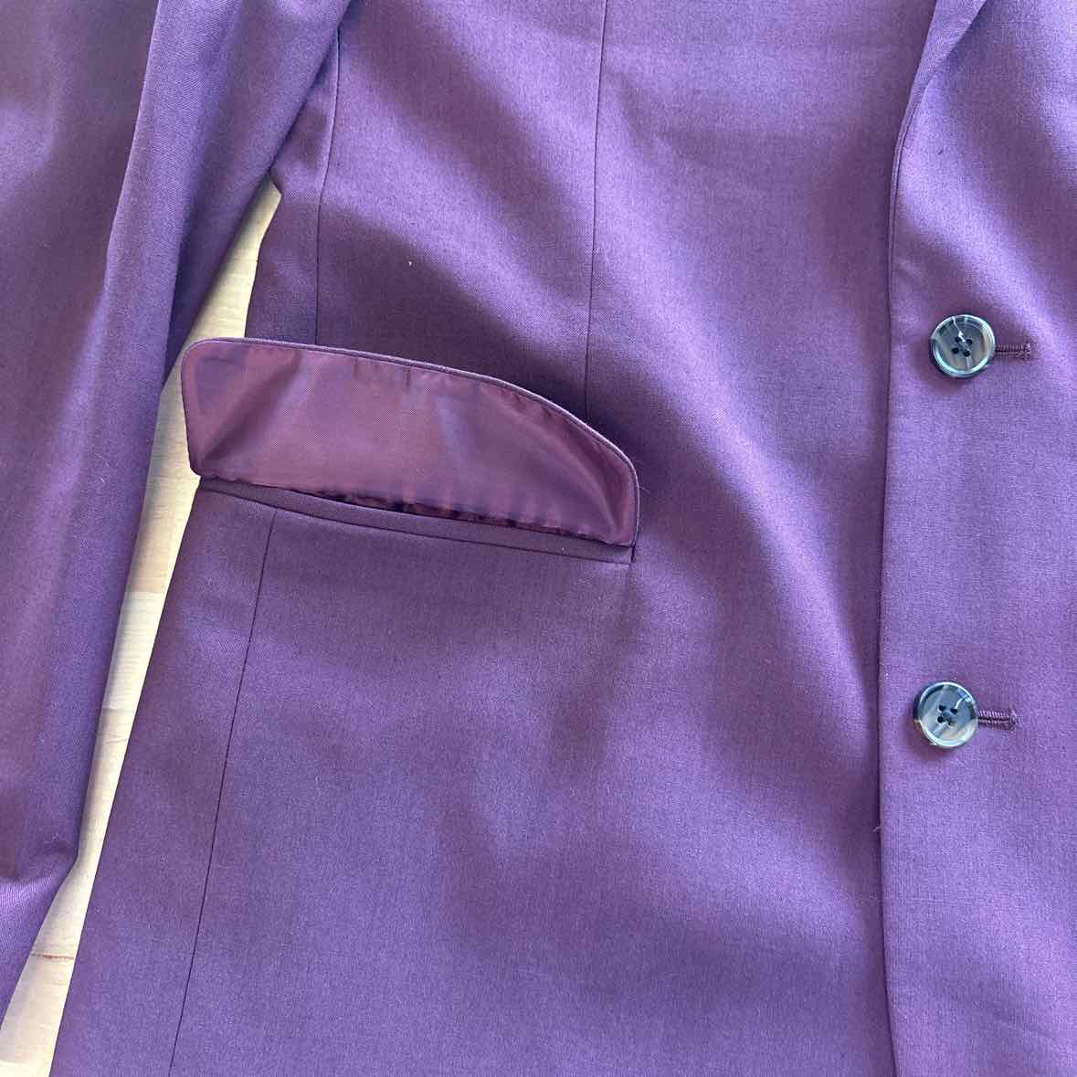 Asos Size 38 Purple Preloved MENS Blazer