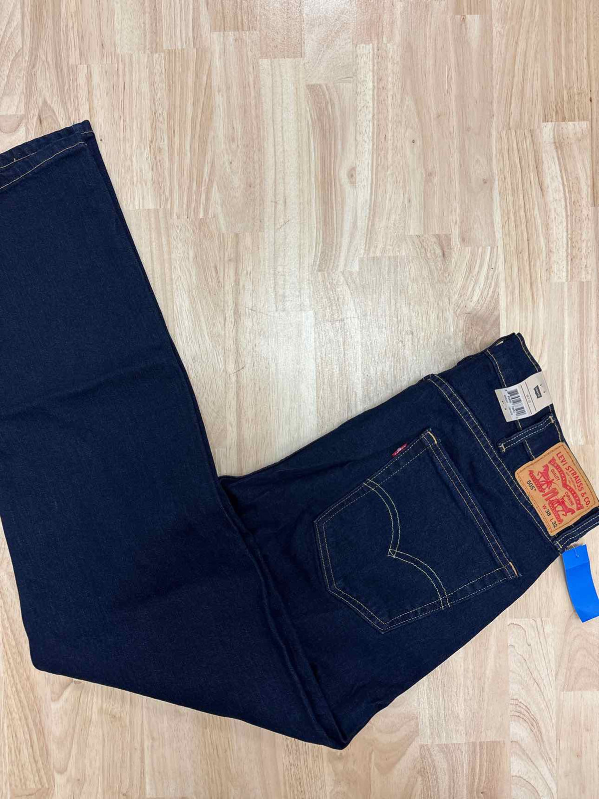 Men's Levi'sÂ® 505â„¢ Regular Fit Stretch Jeans