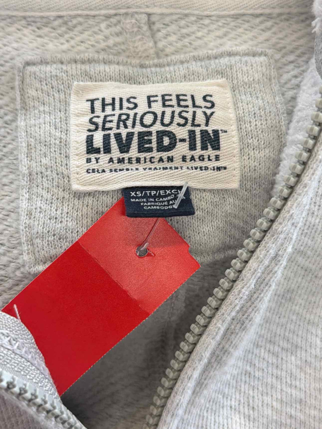 American Eagle Size XS Gray Jacket