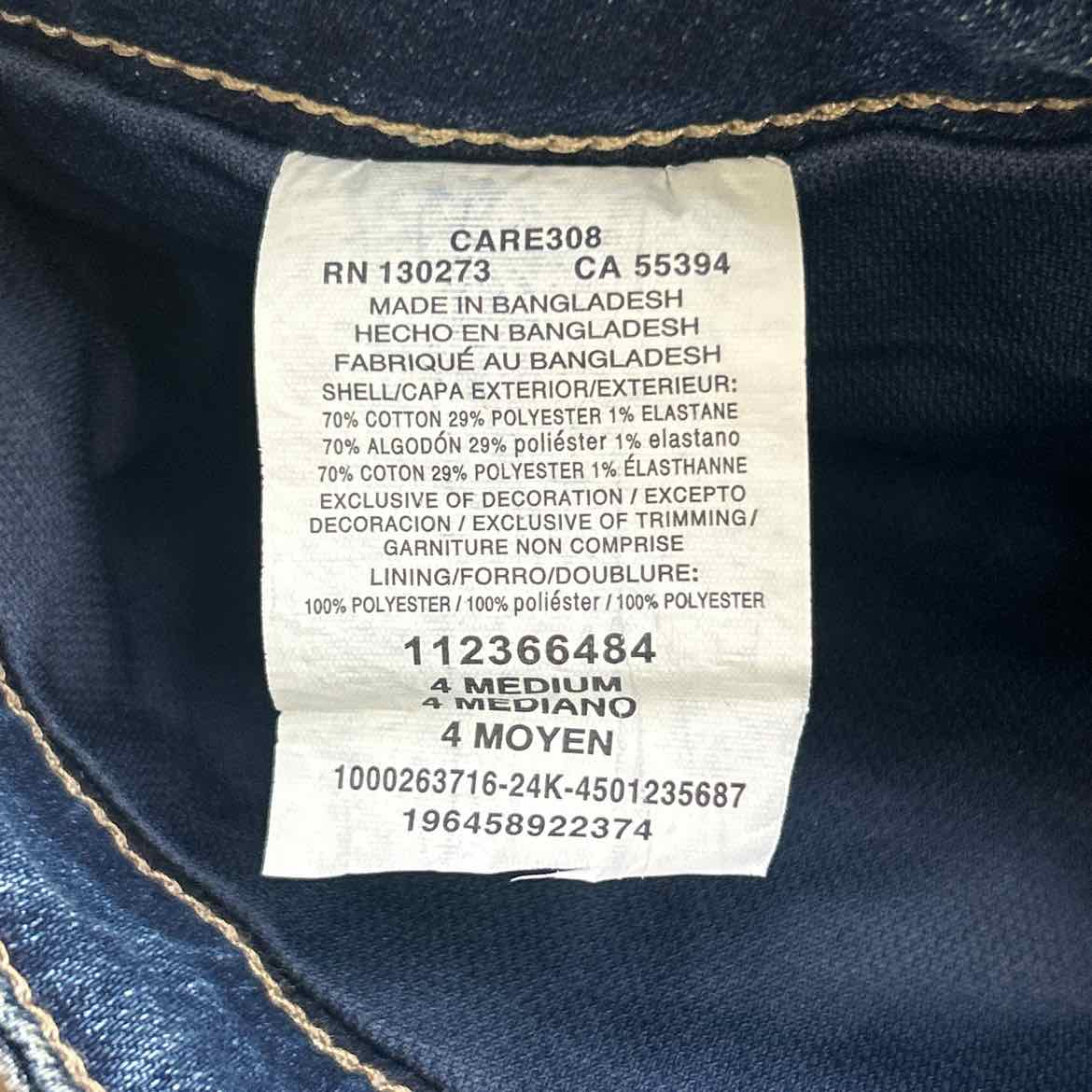 lee Size M Denim Preloved Skirt