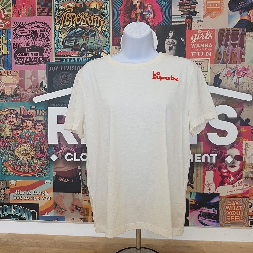 On 34th Size M White New T-Shirt SS