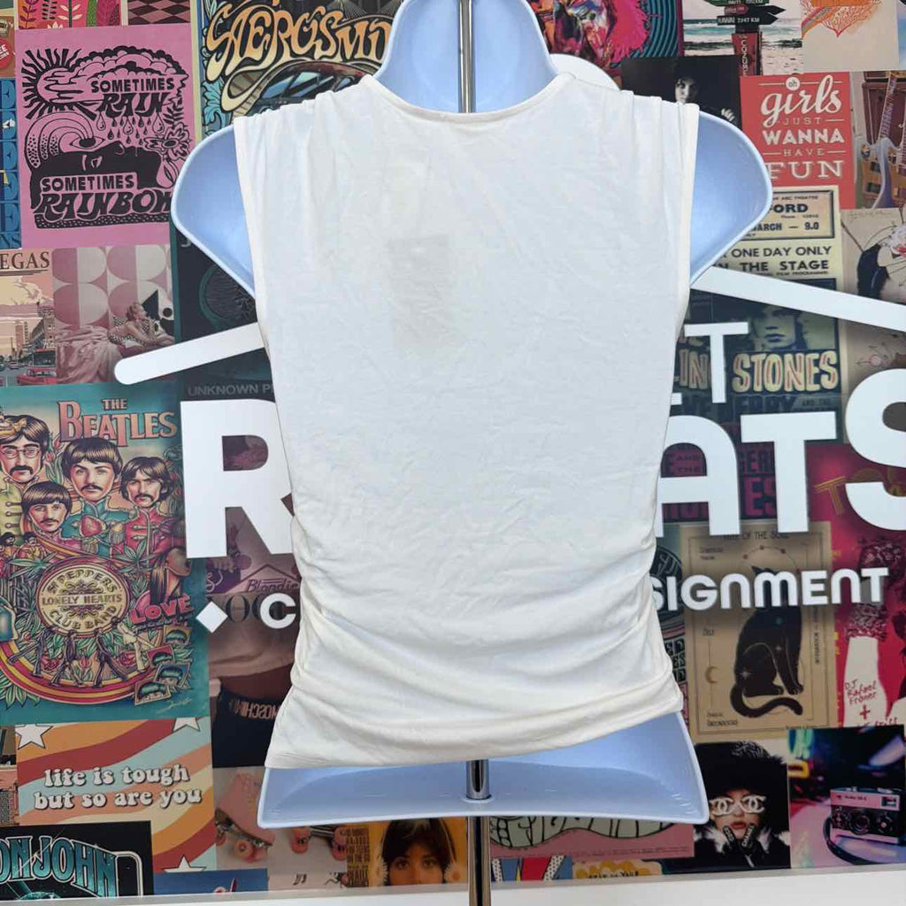 Levi's Size XS Crystal Ruched Top