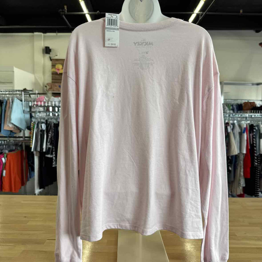 Disney Size 1X Pink Long Sleeve