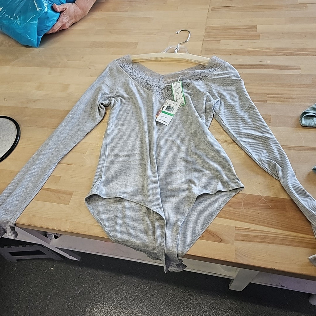 Juniors Self Esteem Swan Bodysuit