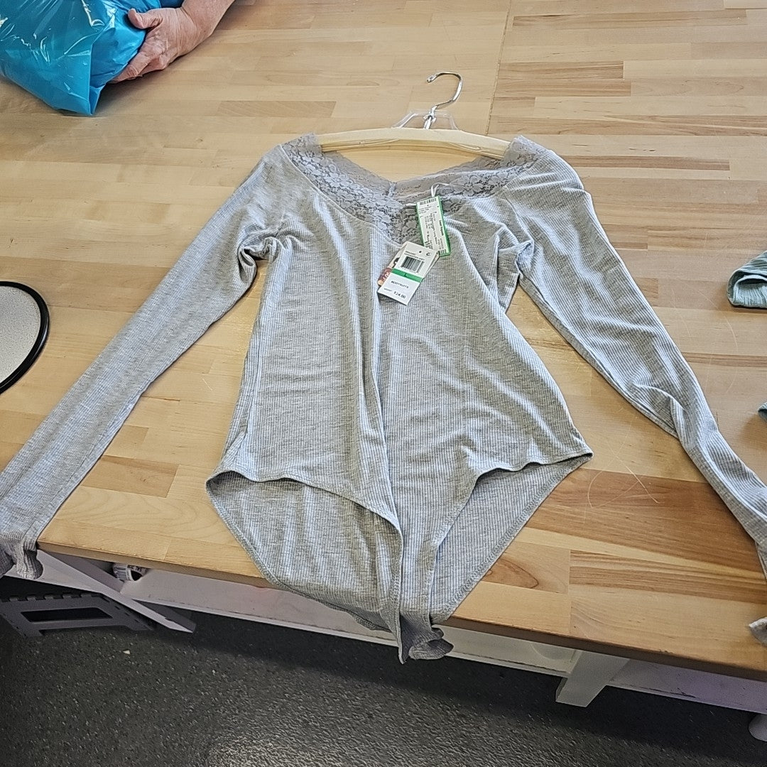 Juniors Self Esteem Swan Bodysuit