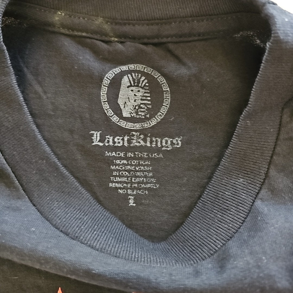 Last Kings Size L Black MENS T-shirt