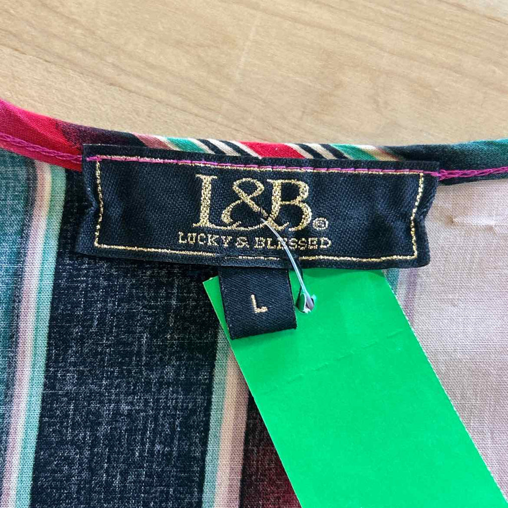 Lucly & Blessed Size L Black Preloved Tunic