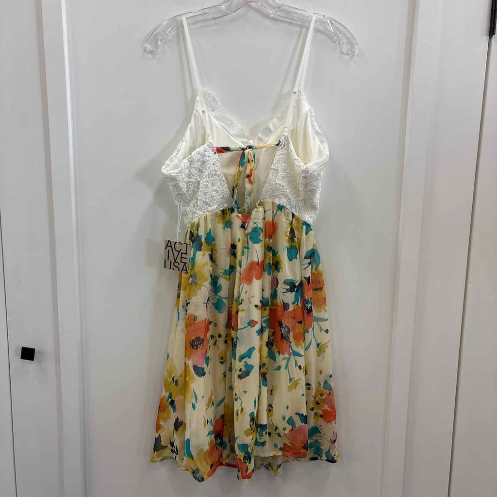 Active USA Size L White New Dress