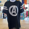 Marvel Size XL Black Preloved T-Shirt SS