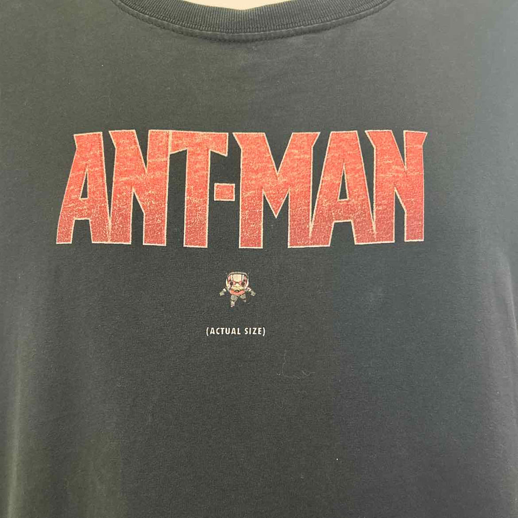 Marvel Size L Black Preloved T-Shirt SS