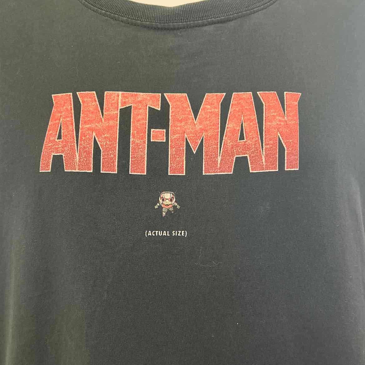 Marvel Size L Black Preloved T-Shirt SS