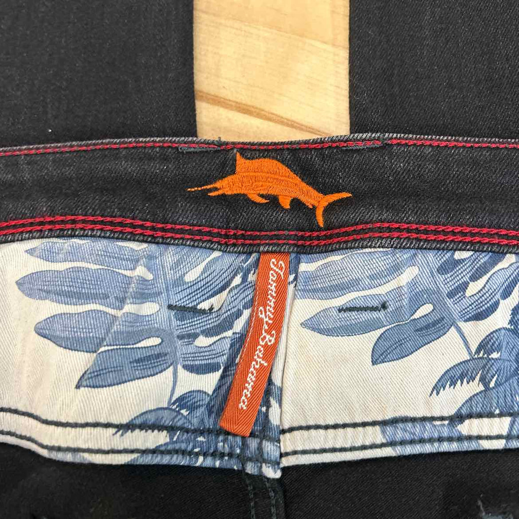 Tommy Bahama Size 38x32 Black MENS Jeans
