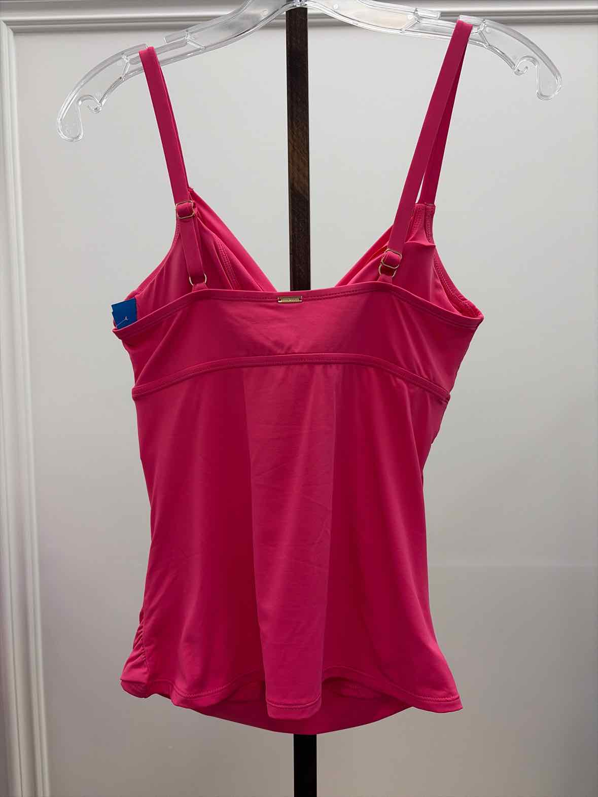 Anne Cole Women's Surplice Underwire Tankini Top - Pink Glow
