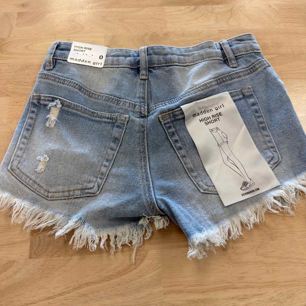 Madden Girl Women Size 0 Blue New Shorts