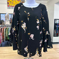 Lauren Conrad Size M Black Blouse