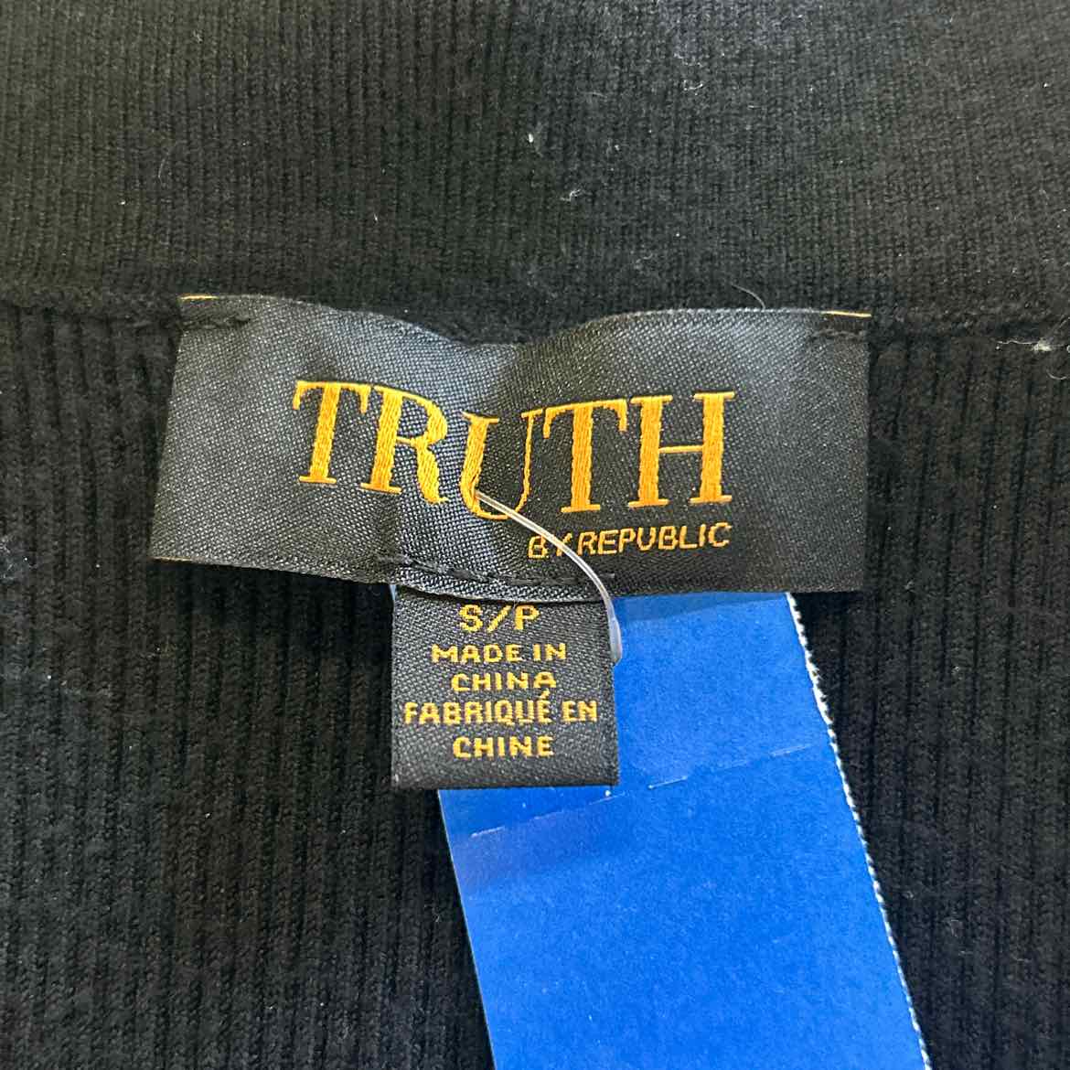 Truth Size S Black Preloved Sleeveless