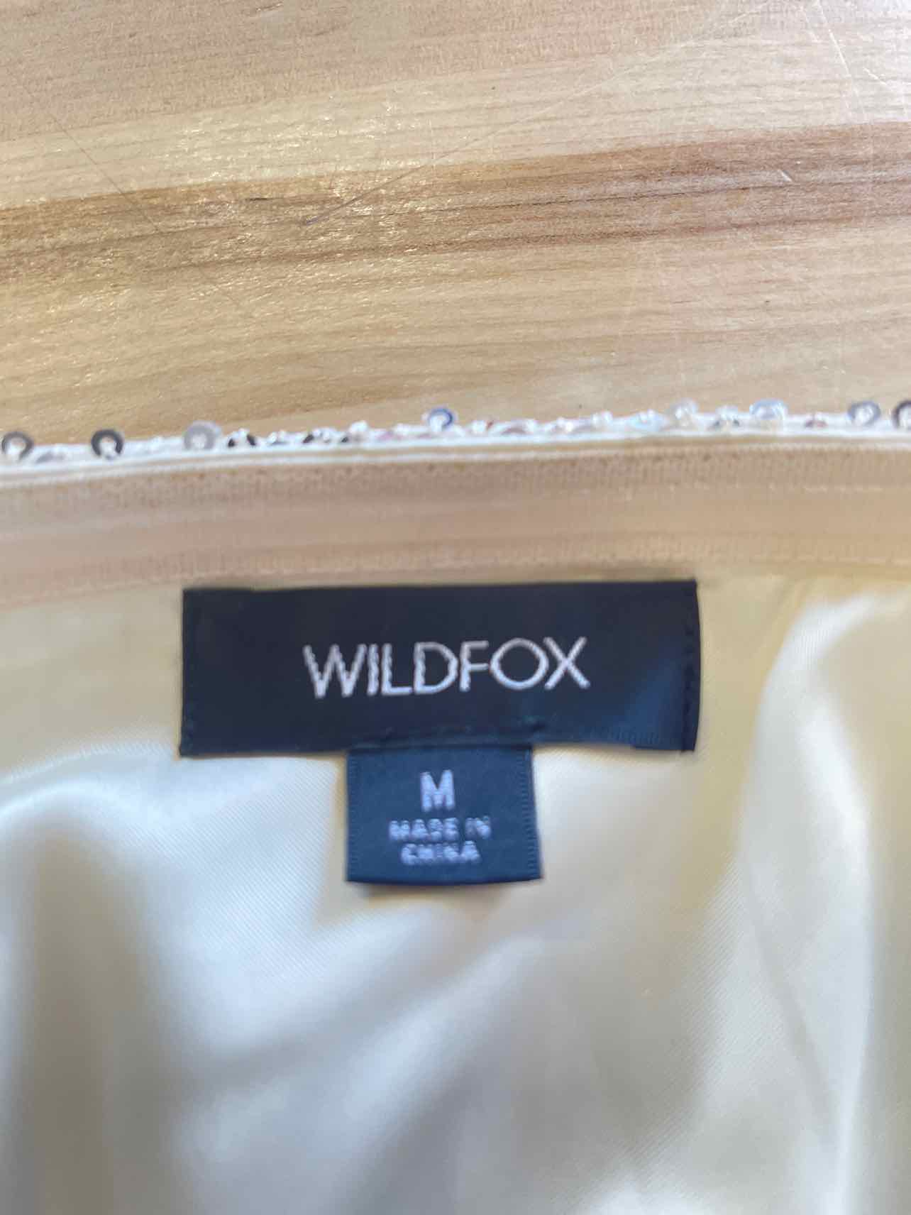 Wild Fox Size M Gold Sequined Preloved Tube