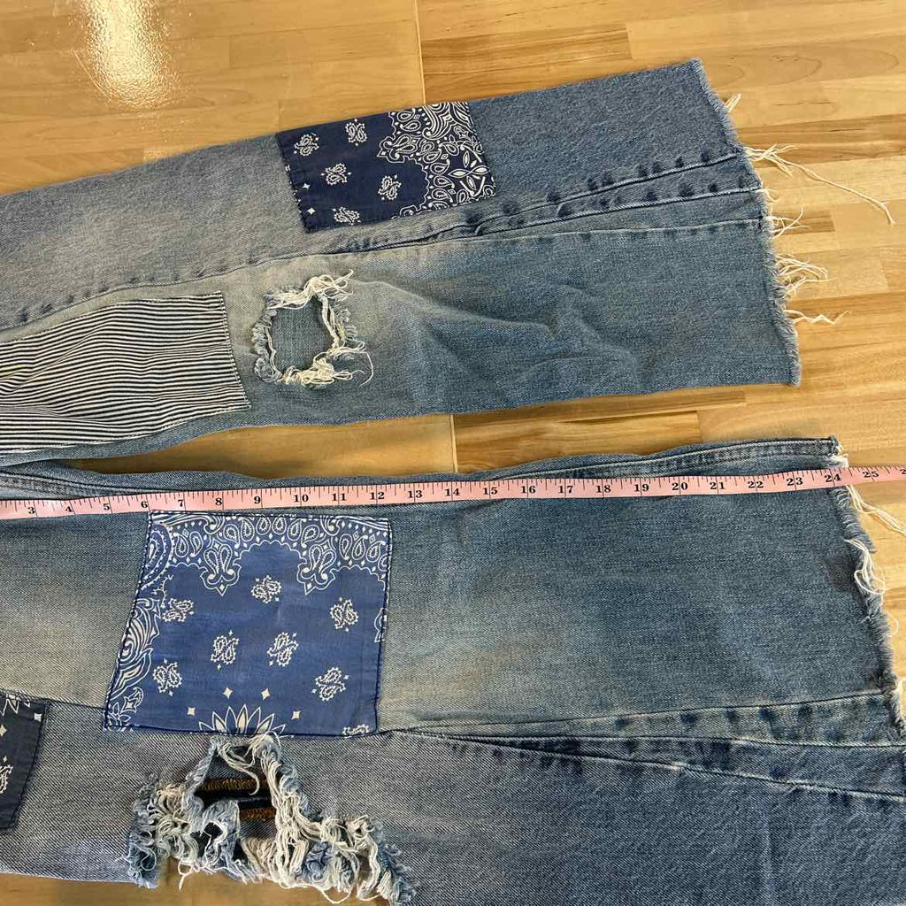 we the free Size 26 Blue Preloved Jeans