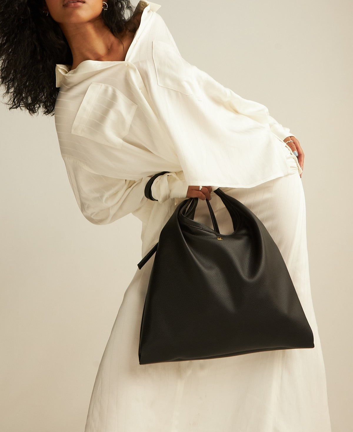 Like Dreams Women S Adjustable Shoulder Strap Diplomat Slouch Tote Black