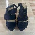 Naturalizer Size 7 Black Preloved Sandals