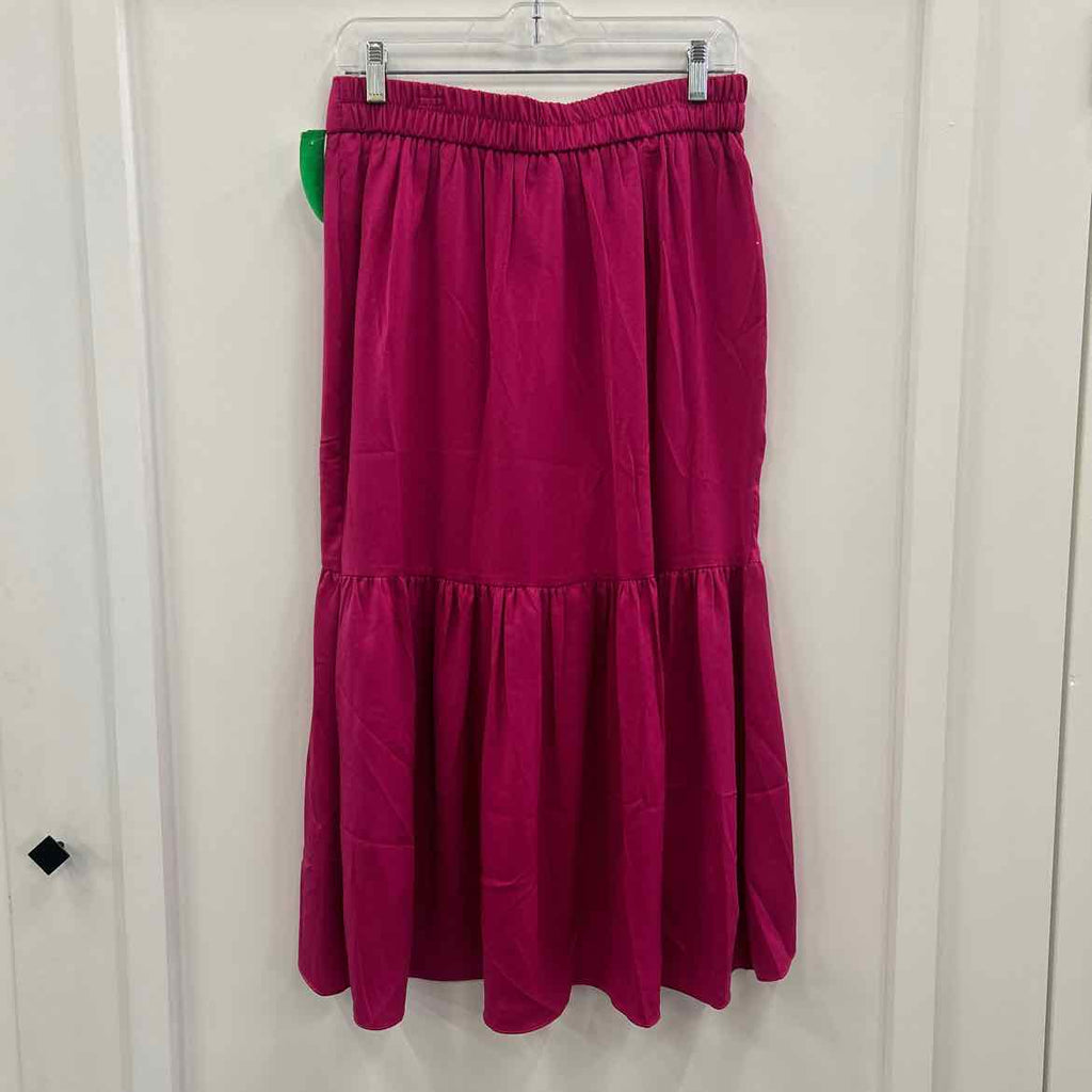 Lulumari Size M Pink Satin Preloved Skirt