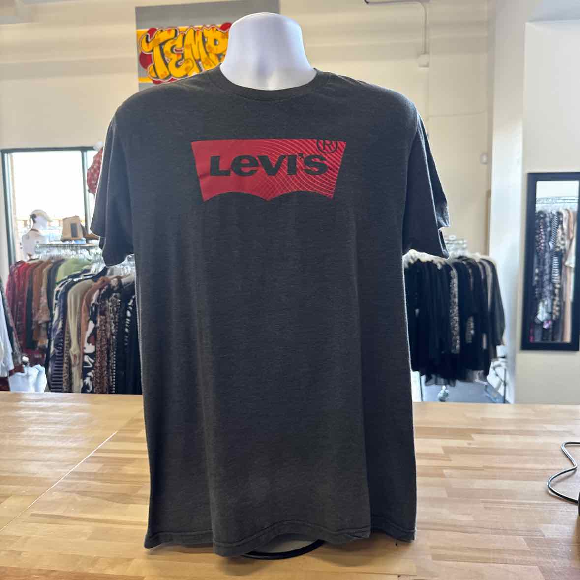 Levi's Men's Size L Gray MENS T-shirt