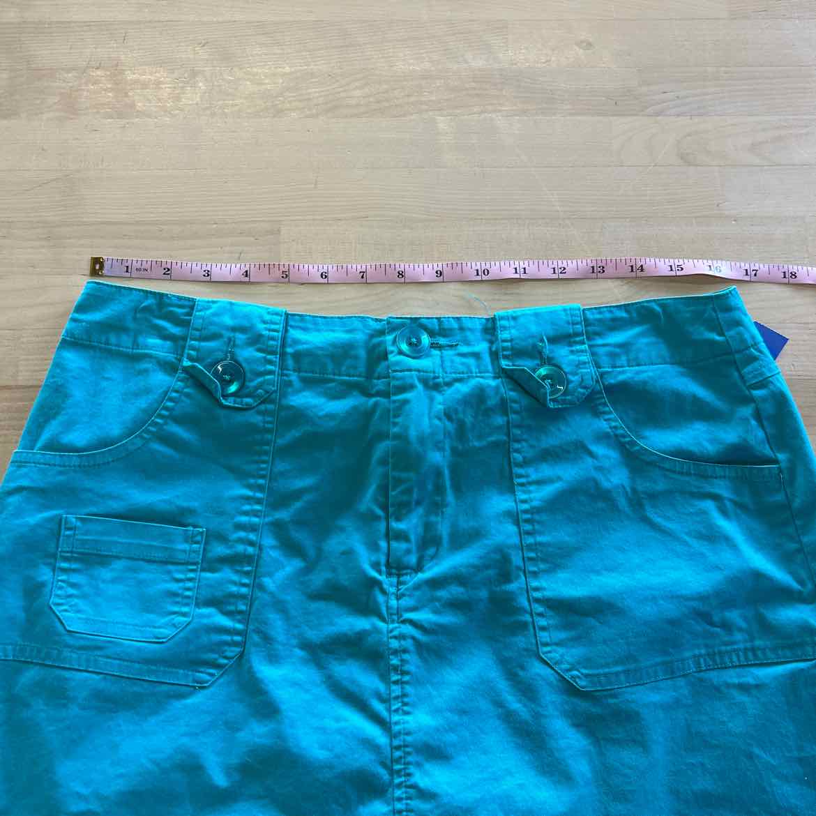 White Stag Size 16 Blue Preloved Skirt