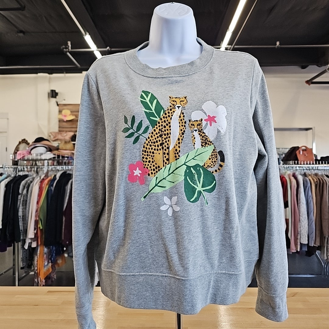 Banana Republic Size M Gray Sweatshirt