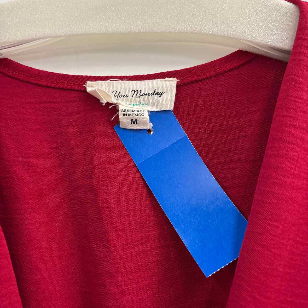 See You Monday Size M Red Preloved Dress