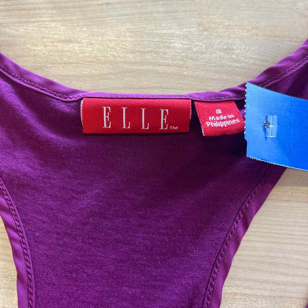 Elle Size S Purple Studs Tank
