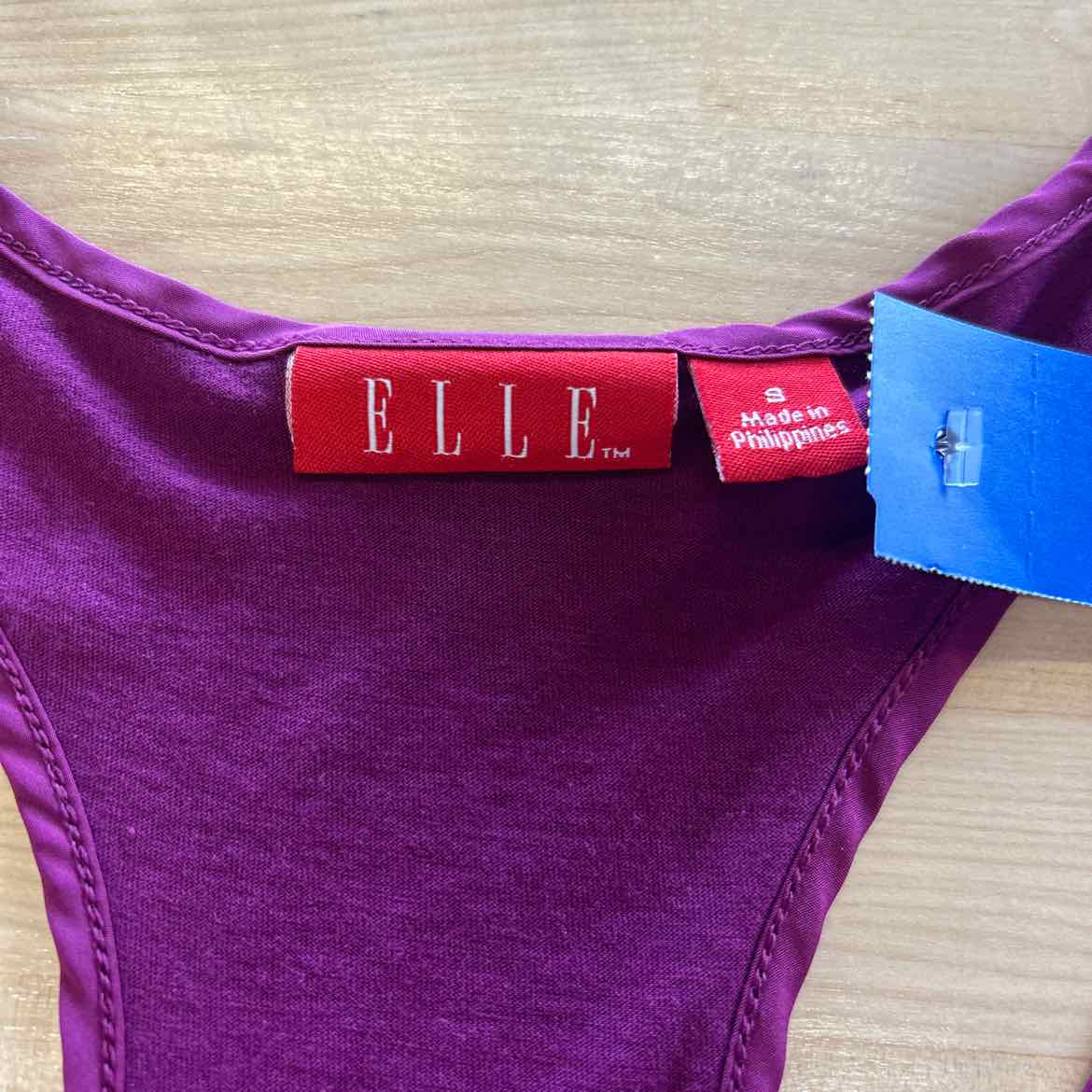 Elle Size S Purple Studs Tank